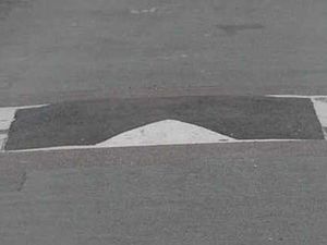 Supporting image for story: Getting the hump about roads 