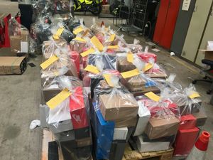 Supporting image for story: £50,000 in counterfeit clothes, electronics and perfumes seized from Shropshire house