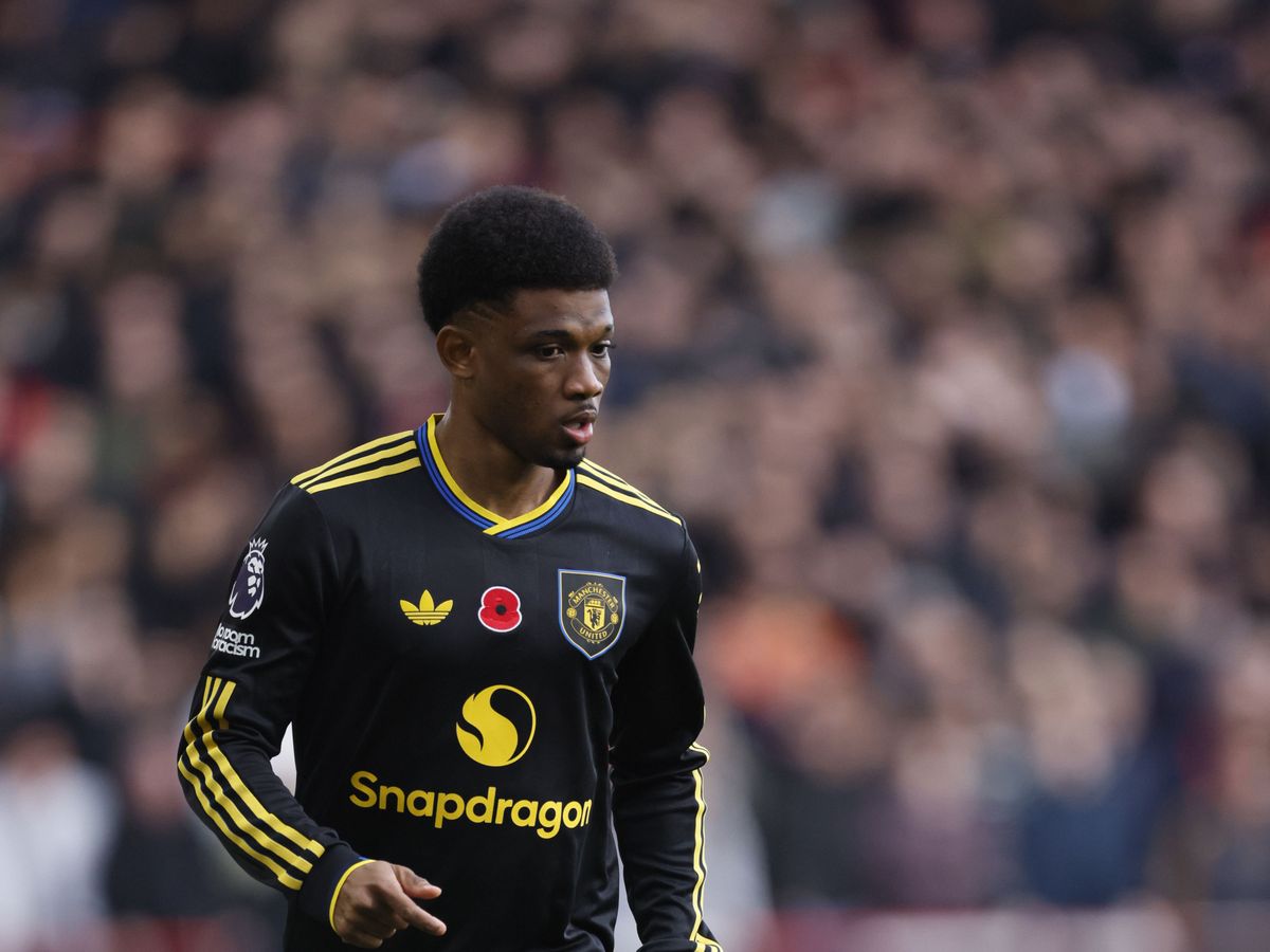 Amad Diallo frustrated as Man Utd only take point from Nottingham Forest