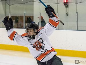 Supporting image for story: Telford schoolboy Sam beat the odds to lead his country at ice hockey