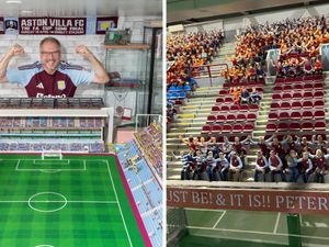 Supporting image for story: ‘I spent six years building my 10ft x 7ft detailed Villa Park model - it has had reaction from all over the world’