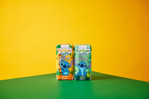 The new Radnor Fruits Disney Stitch range in Tetra Pak