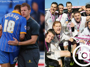Supporting image for story: The sorrow and the joy: Photos from Shrewsbury Town and AFC Telford
