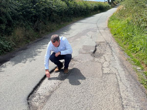 Supporting image for story: Shropshire MP urges Government to release £46m 'incentive-based' cash for councils to fix potholes