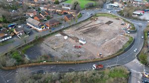 The area off Park Lane, Darlaston, which is to become a new Lidl store. Photo: Tim Thursfield