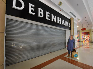 Supporting image for story: Debenhams opening Merry Hill and Telford stores again for final closing sale