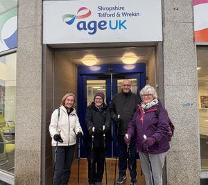 A charity Nordic Walking Group in Shrewsbury is offering training to new members.