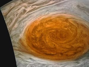 Supporting image for story: Nasa releases close-up photos of Jupiter’s Great Red Spot and they are incredible