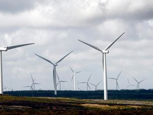 Supporting image for story: ‘Electricity from Scotland’s wind turbines could power homes in England’
