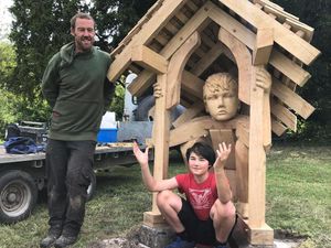 Supporting image for story: Sculptures celebrate Ellesmere founders of global charity