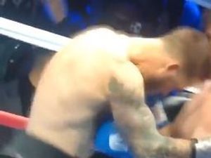 Supporting image for story: Shock as Walsall YouTube star Ryan Taylor headbutts opponent in boxing ring