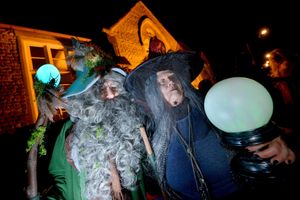 Glyn and Donna Rowe from Market Drayton