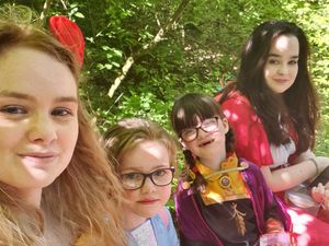 Supporting image for story: Telford friends drop off goodies for isolating families