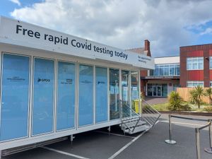 Supporting image for story: Mobile testing unit sets up at Wolverhampton primary school 