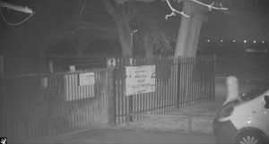 Camera footage captured the incident. Photo: Birmingham City Council