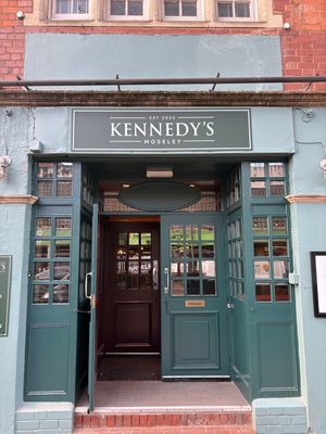 Kennedy's entrance ready to welcome all patrons