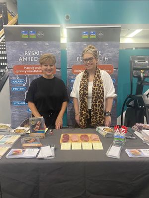 Elwen Roberts and Liz Hunter  