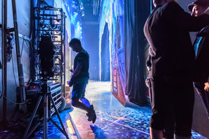 Behind the scenes of Peter Pan at Birmingham Hippodrome. Picture by Simon Hadley