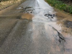 Supporting image for story: ‘You’ve ruined our road’: Villagers blast water company after two years of leaks