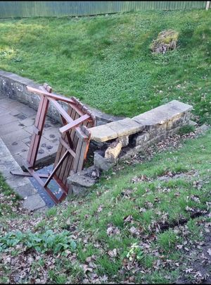 Repair work is likely to cost thousands of pounds. Photo: Craig Harding