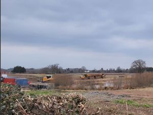 Supporting image for story: 'Damaging' pond clearances at Shrewsbury development provoke angry response