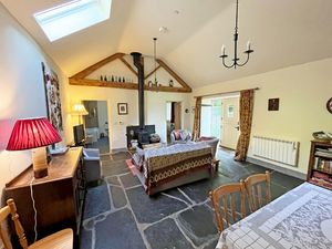 The attractive and welcoming living room