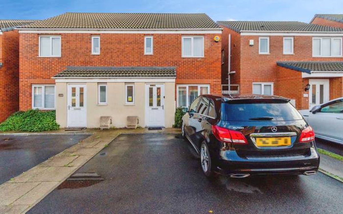Three-bed modern semi in Wolverhampton hits the market for £240,000