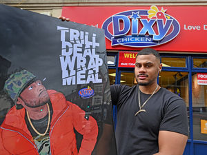 Supporting image for story: Wolverhampton rapper teams up with chicken shop to bring out new meal with a message