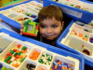 Supporting image for story: WATCH: Wolverhampton youngsters learn maths using Lego