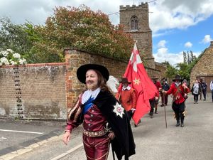Supporting image for story: Right royal occasion as 'King Charles' visits Wolverhampton once more