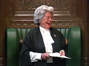 Supporting image for story: Mourners to gather for funeral of first female Commons speaker Betty Boothroyd