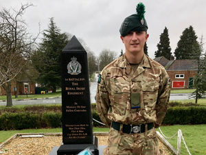 Supporting image for story: Royal Irish marks St Patrick's Day with small ceremony – and video game challenge 