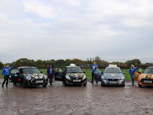 Supporting image for story: Colourful, spotty cars to relay through Shropshire for Children in Need 