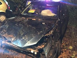 Supporting image for story: Car ploughs into garage in Walsall