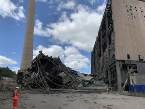 Supporting image for story: Ironbridge Power Station demolition to take 12 more months - with video 