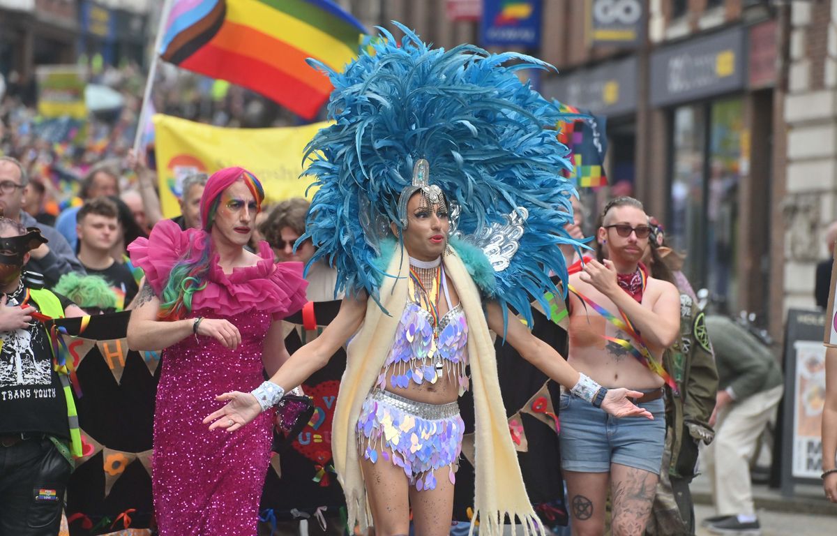 Shrewsbury Pride: 35 pictures of singing, dancing and flamboyant costumes as the LGBTQ+ community celebrate in style