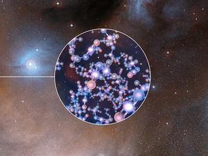 Supporting image for story: Astronomers have detected a chemical in young stars which could offer clues on how life formed on Earth 