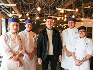 Supporting image for story: Masterchef winner shapes new bistro menu at Halesowen College