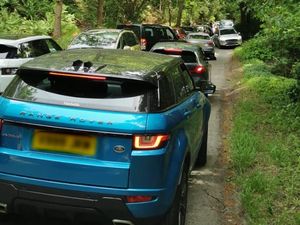 Supporting image for story: Visitors could be turned away from the Wrekin as traffic chaos continues