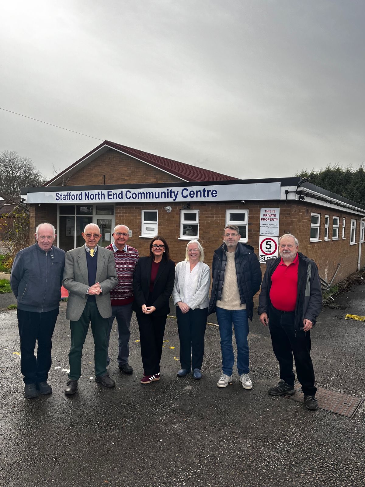 Stafford North End Community Centre marks successful roof upgrade