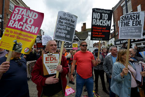 The protest in Wellington