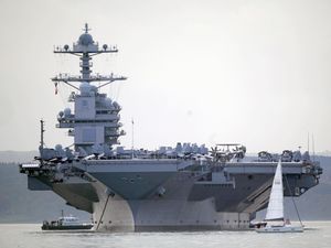 Supporting image for story: US sends aircraft carrier to South America as airstrike on ‘drug boat’ kills six