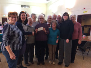 Supporting image for story: Bridgnorth Labour Party donates hundreds of pounds to ensure senior citizen group continues