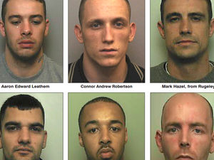 Supporting image for story: Supermarket raiders get a combined 100 years in jail