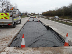 Supporting image for story: M54 repairs finished for Christmas getaway