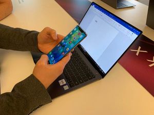 Supporting image for story: Huawei’s new laptops can pair with a phone with one tap