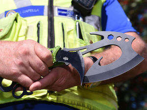 Supporting image for story: West Midlands Police reveal several locations where locals can 'surrender' zombie-style knives before nationwide ban 