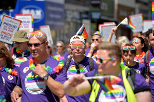 Wolverhampton Pride is back as revellers enjoying the sun