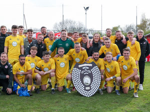 Supporting image for story: Walsall Wood and Dudley Town celebrate title wins