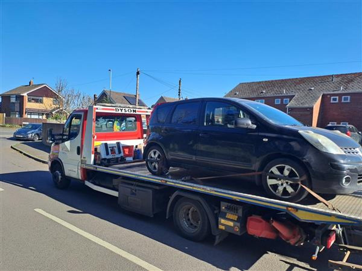 Police seize car with no tax or insurance in Shawbury after complaint from resident